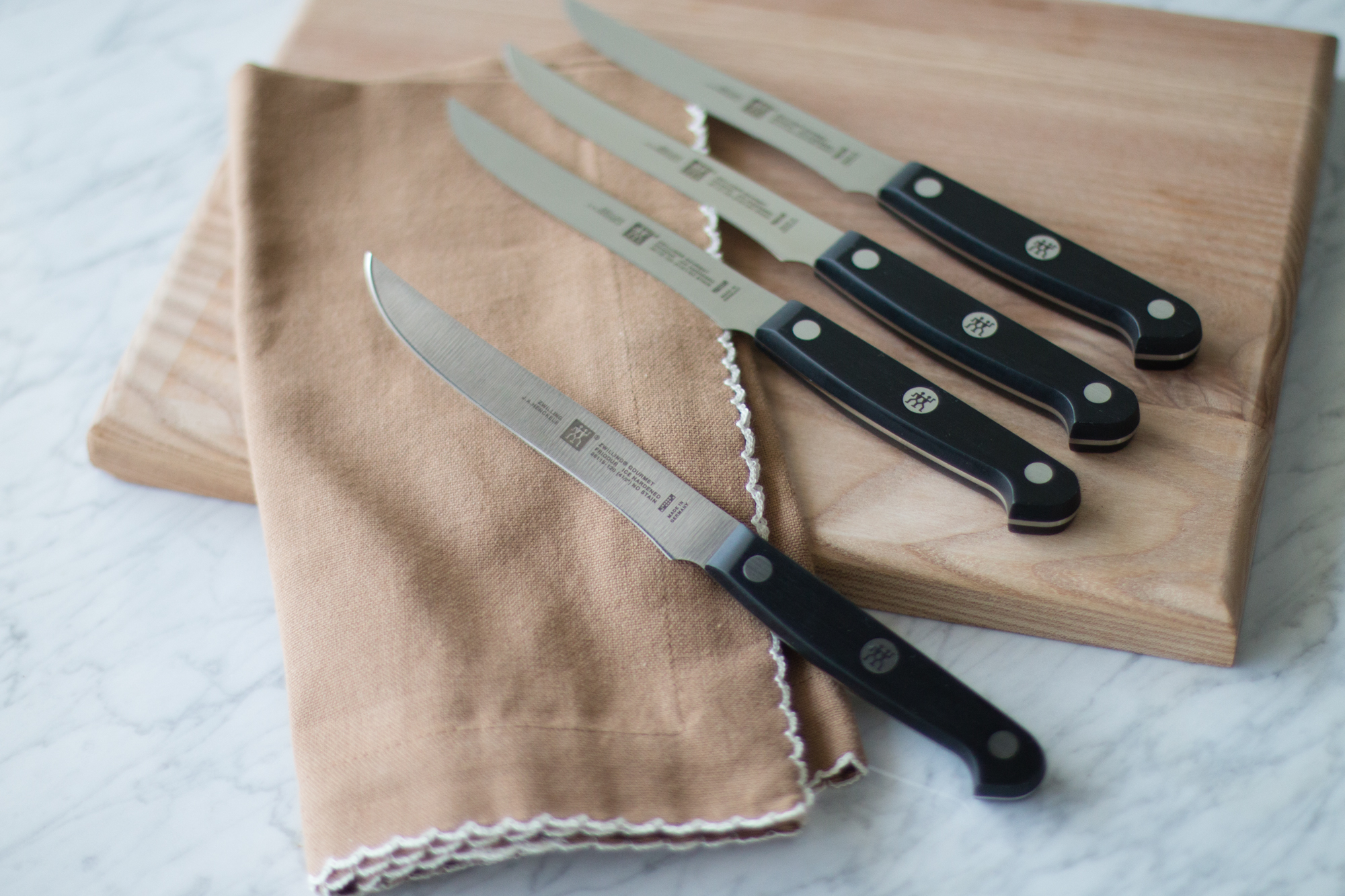 ZWILLING Gourmet 4pc Steak Knife Set eBay